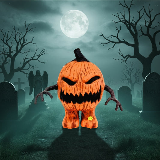 Calabaza Caminante 18 cm – Decora, Sorprende y Asusta en Halloween